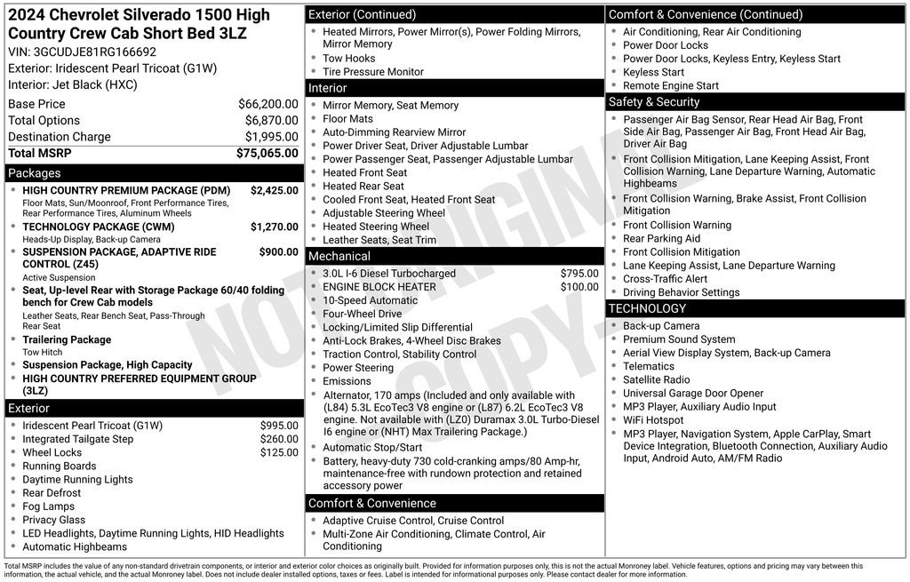 chevrolet silverado 1500 2024 3GCUDJE81RG166692 image chevrolet silverado 1500 2024 3GCUDJE81RG166692 image